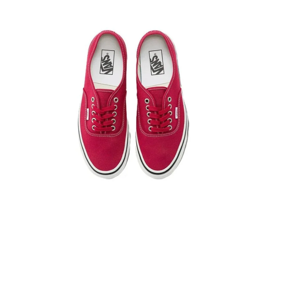NEW Vans Women's Red Authentic 44 Dx 'Hot N Sweet Chili Pepper' Red M 7.5 W 9